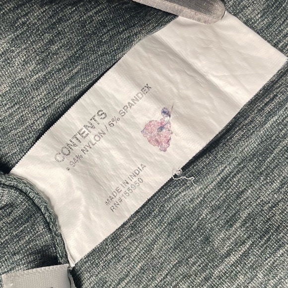 Greyson Men’s Dark Gray Heather M Guide Sport Quarter Zip Embroidered*** - Picture 9 of 13